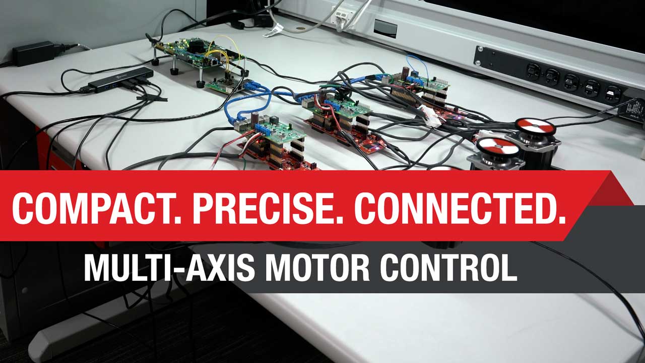 Decentralized Multi-Axis Motor Control