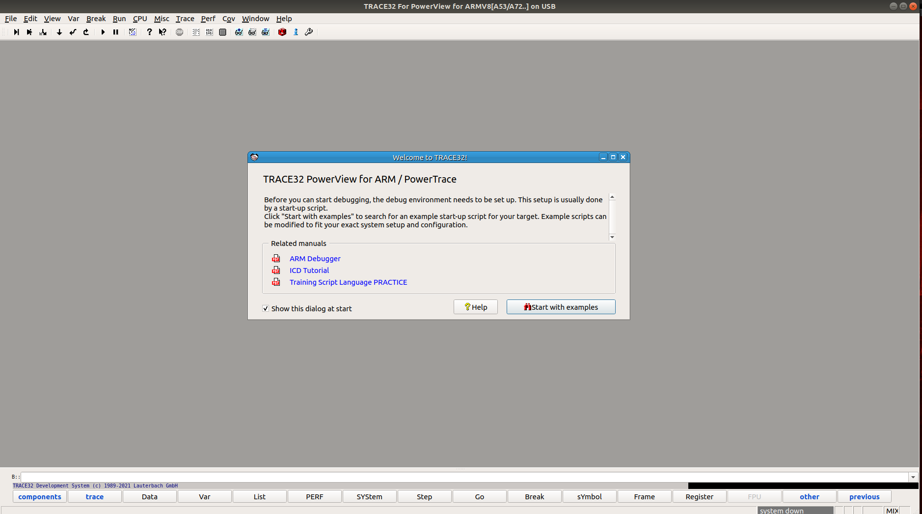 4.1.19. How to Setup and Debug using Lauterbach — Processor SDK AM62Px ...