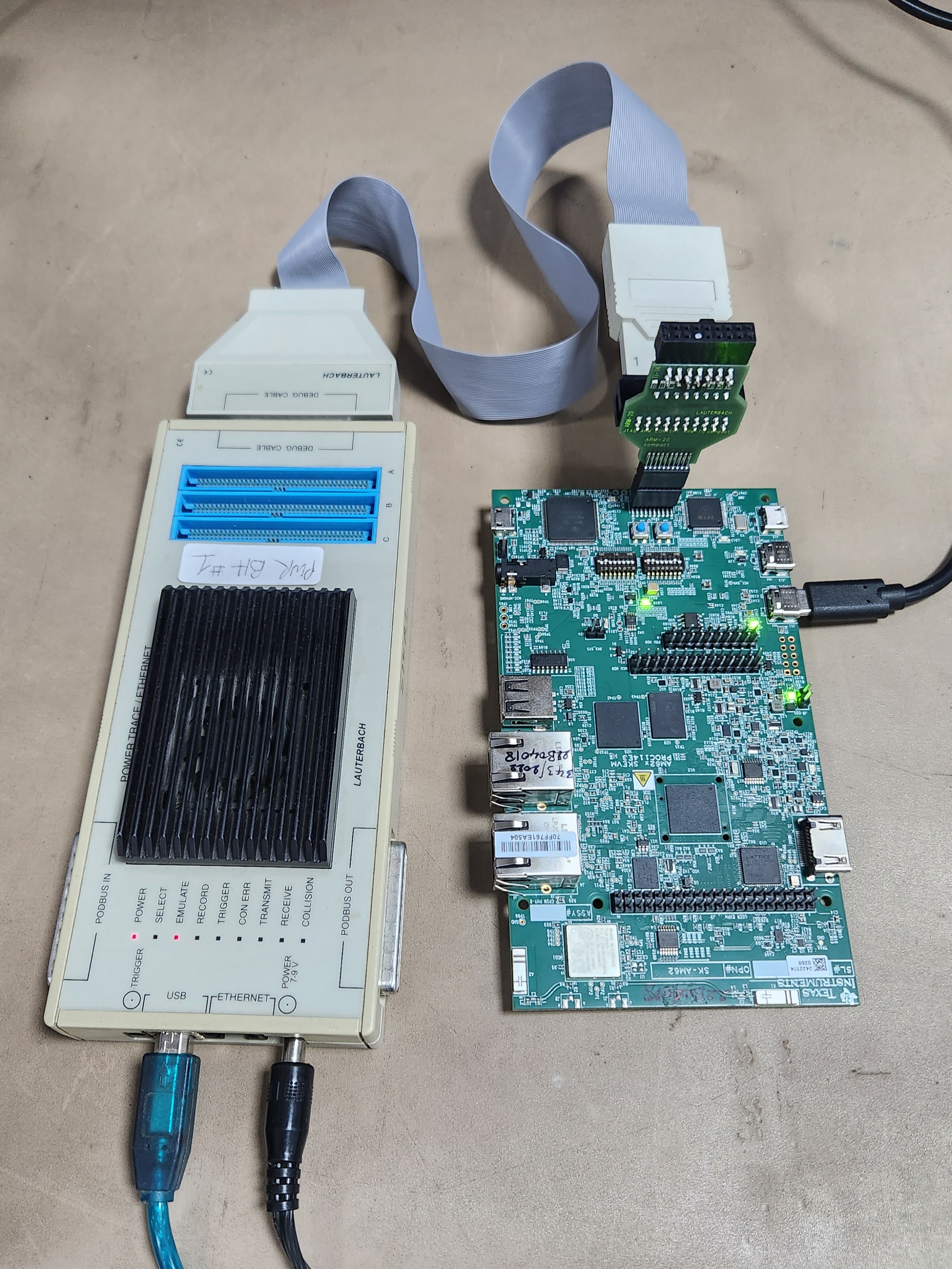 4.1.19. How to Setup and Debug using Lauterbach — Processor SDK AM62x ...