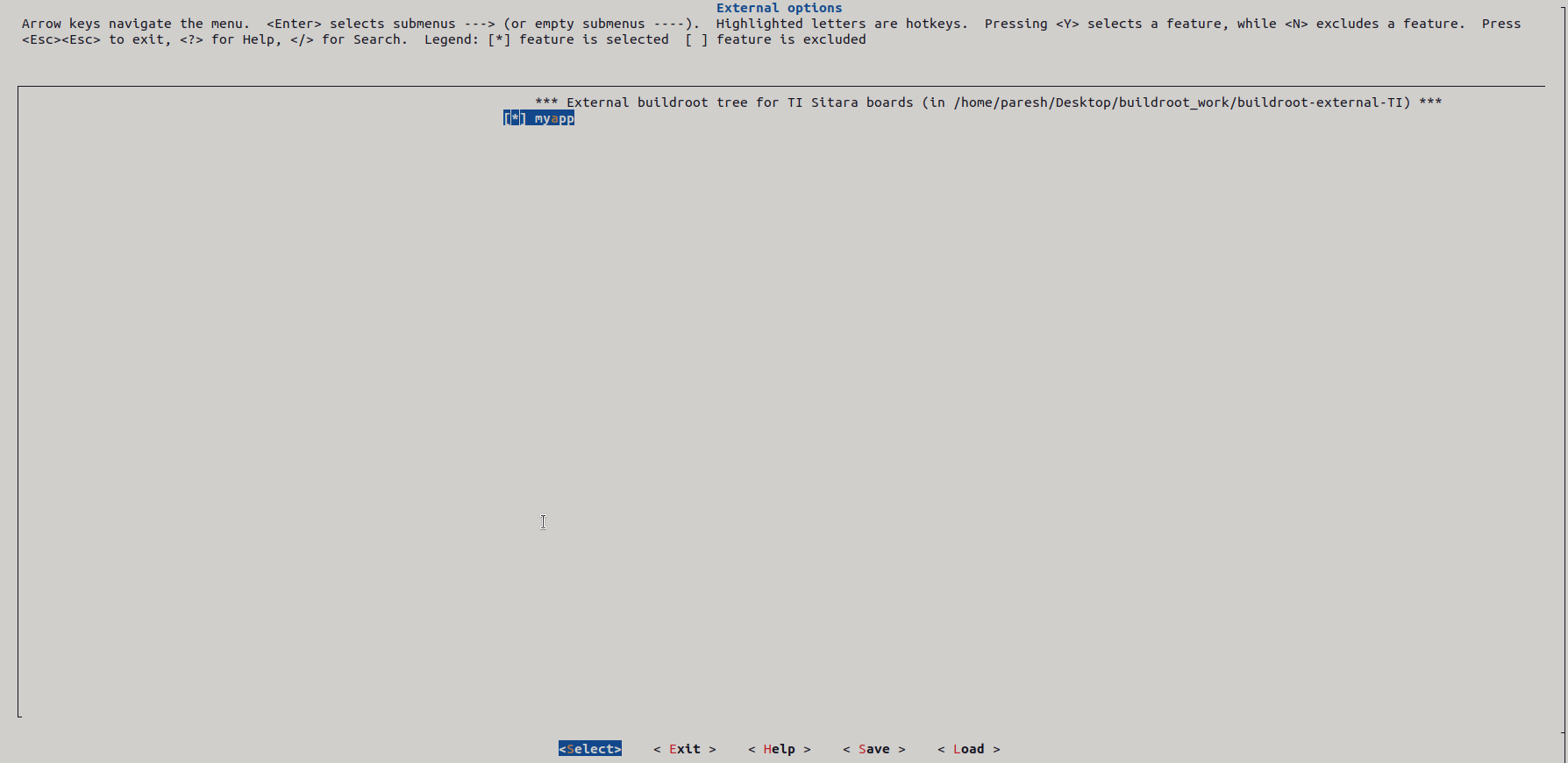 5. Building Buildroot Packages — Buildroot AM62x Documentation