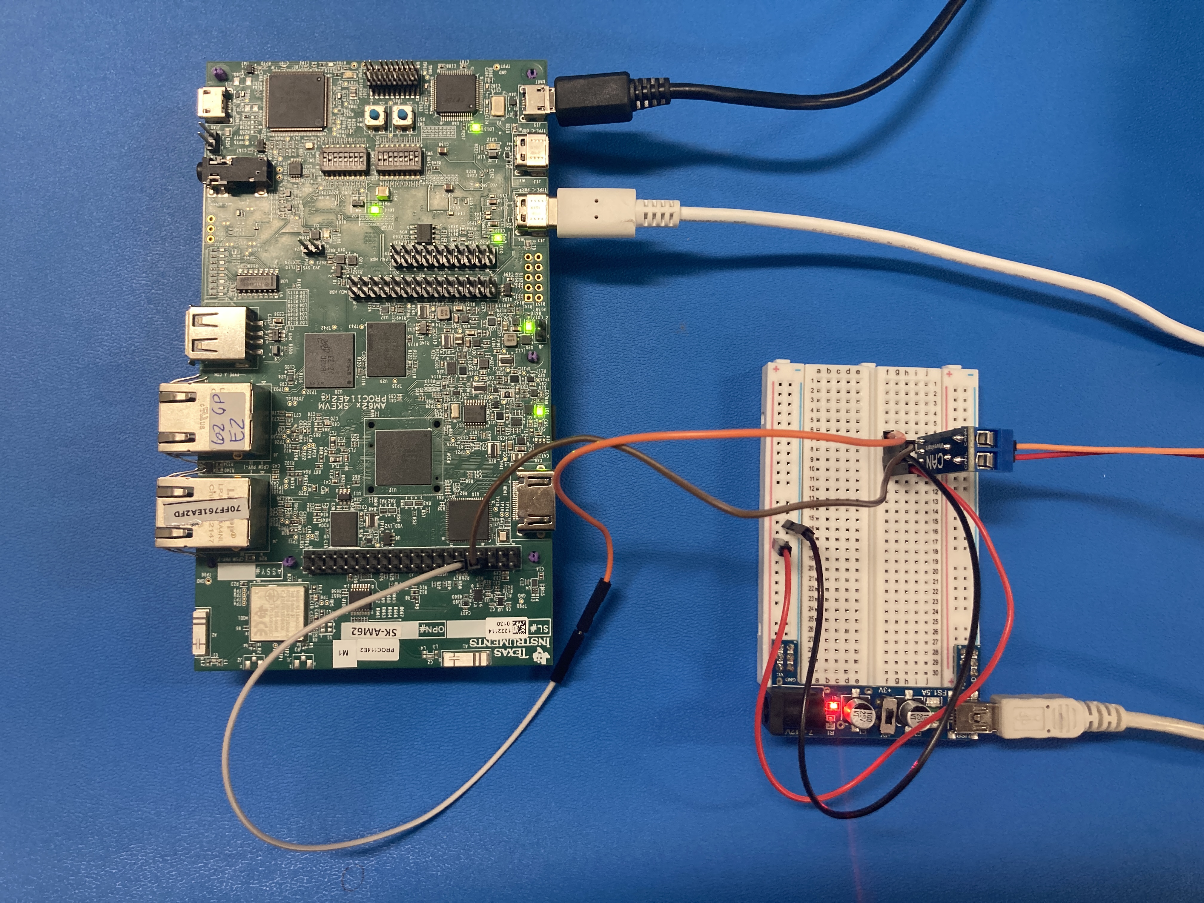 4.1.7. How to enable MCAN in Linux — Processor SDK AM62x Documentation